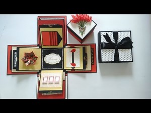 Anniversary / Valentine special explosion box tutorial | by Srushti Patil