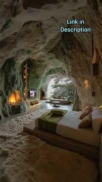 Cave Style Rustic Luxury Bedroom Stay, Camping Activities, Nature, Adventure Travel / #shortvideo