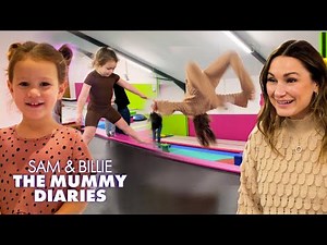 Sam Teaches Rosie AMAZING Gymnastic Tricks 🤸‍♂️👩‍👧| The Mummy Diaries