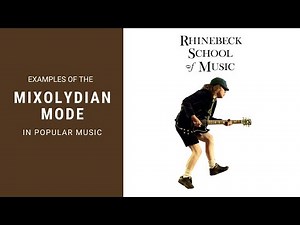 Examples of the Mixolydian Mode in popular Music!