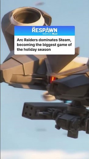 Arc Raiders was Steam’s best-selling game over the holiday period, according to SteamDB