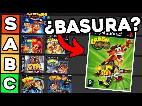 I ranked ALL Crash Bandicoot GAMES