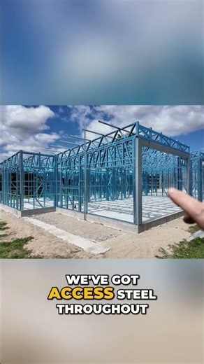 Dream Shed House Built 4 Beds, 2 Flats, Steel Frame!