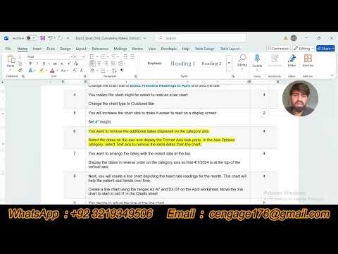 Exp22_Excel_Ch03_Cumulative_Patient | Exp22 Excel Ch03 Cumulative Patient