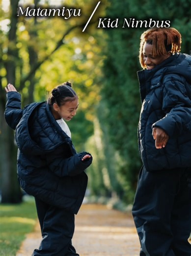 Miyu and Kid Nimbus their unique collaboration!! brother and sister hood!! #miyu #matamiyu #kidnimbus #freestyledance #streetdance