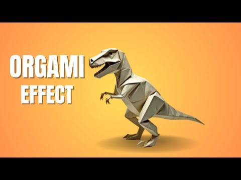 Easy Origami Effect in Canva | Creative Design Trick