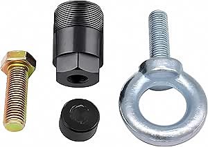 Flywheel Puller Removal Tool 91-849154T1,Lift Ring 91-90455-1 Compatible with Mercury Mariner Force Yamaha Outboard (1 1/2 "-16 TPI) - Heavy Duty Corrosion Resistance