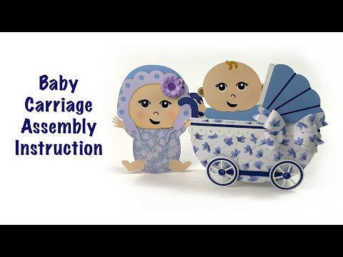Baby Carriage Assembly Tutorial for SVG Files