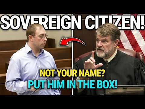 Sovereign Citizen Tries to "Disclaim" His Name — Judge ORDERS ARREST INSTANTLY