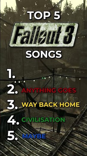 Top 5 Fallout 3 Songs