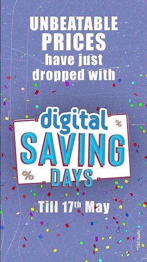 Shop More, Save More at #digitalSavingDays