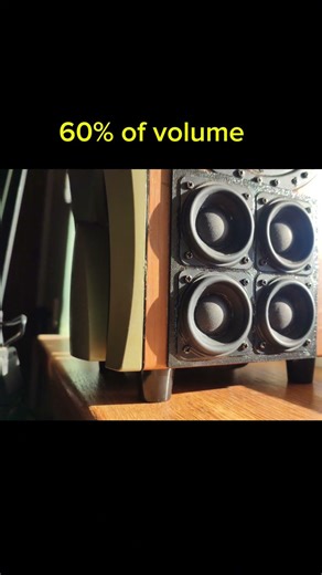 60% of volume🙂🤔#speaker #portablespeaker #diy #jbl