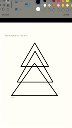 🎄 Christmas Tree Drawing on PC || Easy Drawing || #shorts #Christmas