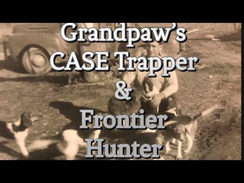 Grandpaw’s CASE Trapper and Frontier Hunter Cleanup#caseknives #knifecommunity #antiques #farmlife