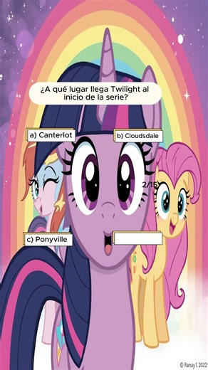 Quiz de My Little Pony 🌈 ¿Eres un verdadero fan de Equestria?