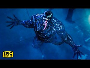 Venom Proves His Lethal Strength Against The SWAT Team - Venom