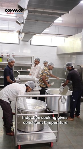 15,000 Meals Daily Without LPG? See This Industrial Induction Kitchen | #induction #lpg