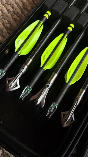 Fresh arrows built and ready for work! @dallashemeyer is a big fan of our glue-in broadhead system on his arrows for the ultimate strength upgrade on the business end! #evolutionoutdoors #jointheevolution #evolutionbroadheads #evolutionbroadheads #bowhunting