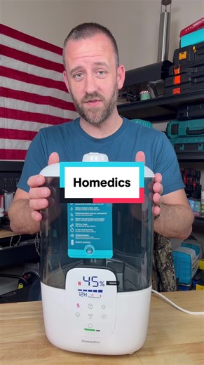 Homedics 2G Top Fill Humidifier for Comfort