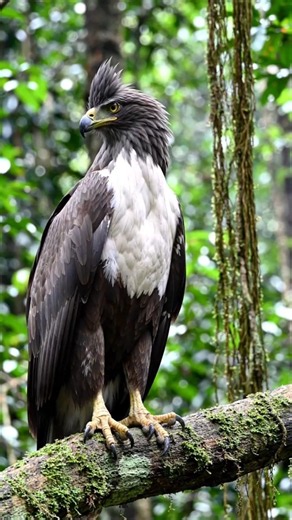 The Bird With A Real-Life Mohawk! 🦅 #shorts #amazingbirds