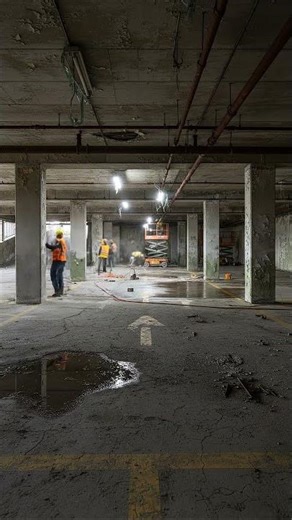 Abandoned Parking Garage to Luxury Supercar Vault 🚗🔥 Unreal Transformation