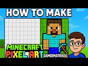 live: How to Make Minecraft Pixel Art – Step-by-Step Tutorial!