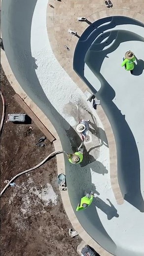 How to build a swimming pool | The construction process. Lazy river in backyard #construction