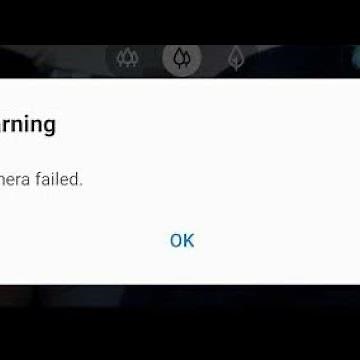 samsung s20, s20 ultra warning camera failed