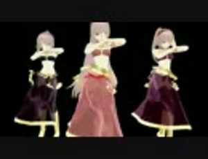 MMD Luca　Belly Dance