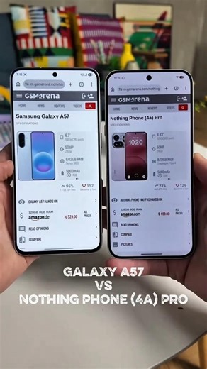 Galaxy A57 vs Nothing Phone 4a Pro: Which Is Faster? ⚡