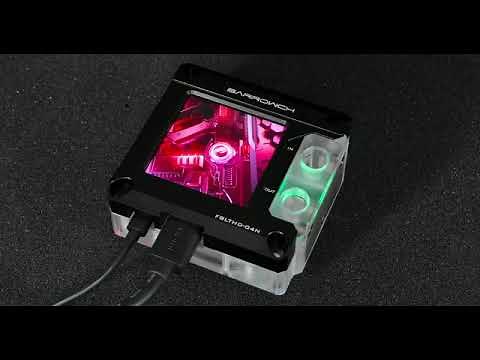 Barrowch Multifunction CPU Block with HDMI 1440*1440px 2.9inch For Intel/AMD FBLTHD-04N FBLTHDA-04N