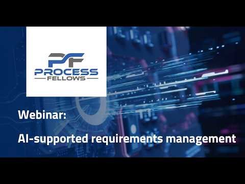 Process Fellows & Innovigate Webinar: "AI-supported requirements management", 2026-03-09, English