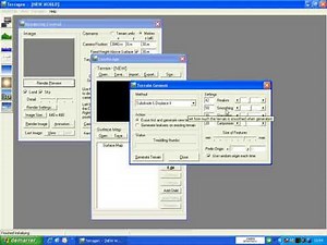 Générer un terrain avec le gratuitiel Terragen