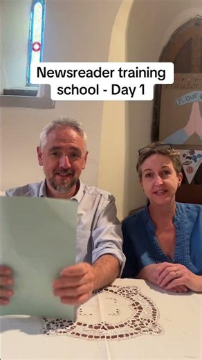 Newsreader Training – Day One
