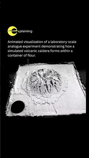 Simulating Volcanic Caldera Formation Using a Physical Model