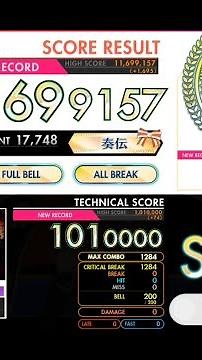 [オンゲキ R.E.D.+] ニニ (MASTER) ABFB理論値 [外部出力]