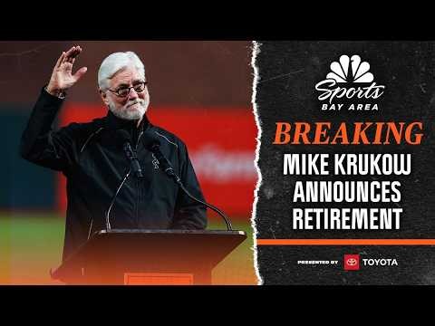 Icon Mike Krukow to retire from Giants broadcast booth at end of 2026 MLB season | NBCSBA