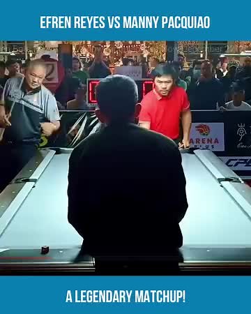 The Epic Showdown: Manny Pacquiao vs. Efren 'Bata' Reyes in Billiards