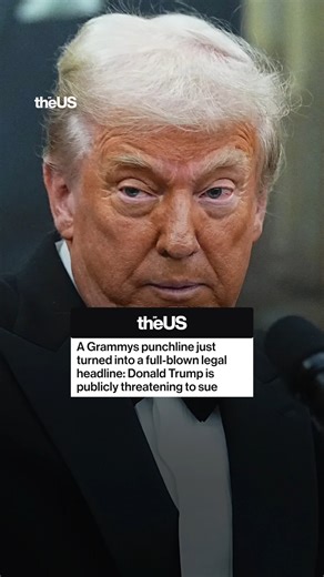 TheUS PP on Instagram: "The feud between the White House and the Grammys just turned legal. President Trump is threatening to SUE Trevor Noah. We break down the explosive Truth Social post where President Trump called Trevor Noah a "slanderer" and threatened a defamation lawsuit over the controversial "Epstein Island" joke. We also discuss CBS's reaction and whether the President can actually sue a comedian for a monologue joke. #trevornoah #donaldtrump #lawsuit #freespeech #grammys2026"