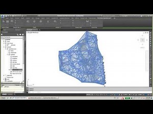 Moduri de reprezentare ale punctelor si suprafetelor in aplicatia AutoCAD Civil 3D