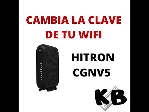 como configurar módem WIFI HITRON CGNV5 operador de TIGO UNE (NOMBRE DE RED Y CONTRASEÑA)