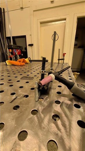 projector bracket build ✅ #welding #fabrication #builtnotbought #fyp