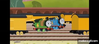 Thomas and friends all engines go confusing shunting on Make a GIF