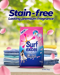 Let Surf Excel Double Magic transform your laundry routine with its unbeatable stain removal and premium fragrance of Comfort. #SurfExcel #SurfExcelSriLanka #stainremoval | Surf Excel Sri Lanka