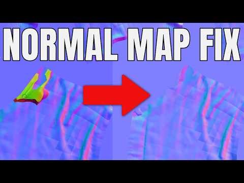 Fix Normal Map Artifacts in Photoshop with Generative Fill (Blender Workflow)