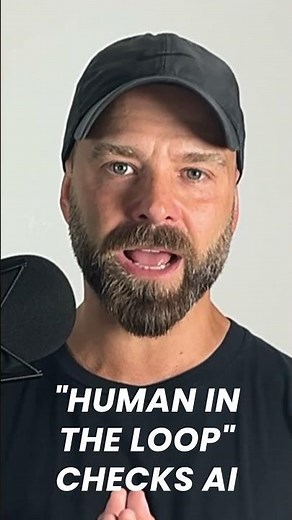 Human in the Loop Checks AI Outputs (short)