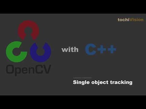 [OpenCV/C++ Tutorial] Single Object Tracking