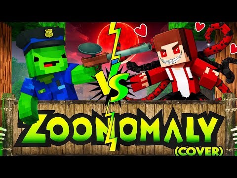 Mikey Police VS JJ.EXE in Maizen Minecraft _ Zoonomaly Theme Song (COVER)