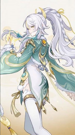 Zibai: White Horse's Fleeting Spring #GenshinImpact #Zibai