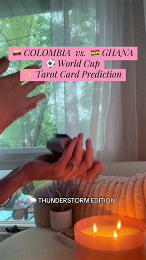 ⛈️👀 THUNDERSTORM READING! 🇨🇴Colombia vs. 🇬🇭Ghana prediction time #TikTokCampaign #soccerpredictions #worldcup #colombia #ghana